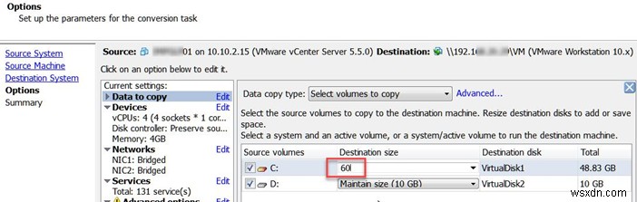 Shrinking VMDK Virtual Disk Size on VMWare ESXi