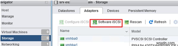 Configuring iSCSI Datastore (LUN) on VMware ESXi