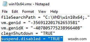 Disable Auto Suspend of VM on VMWare Workstation/Player