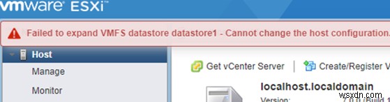 Increasing VMFS Datastore Capacity on VMware ESXi (vSphere)