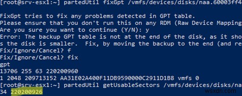 Increasing VMFS Datastore Capacity on VMware ESXi (vSphere)