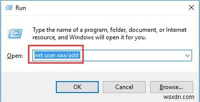 Windows 10 Cannot Add a New User to This PC