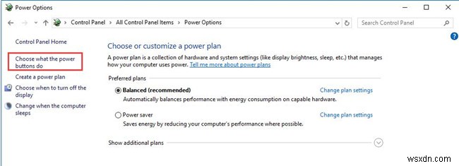 Fixed: Sleep Option Missing From Power Options on Windows 10