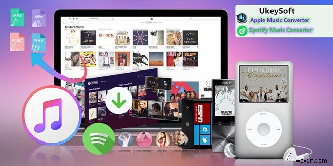 How to Convert Apple Music and Spotify Music to MP3 with UkeySoft
