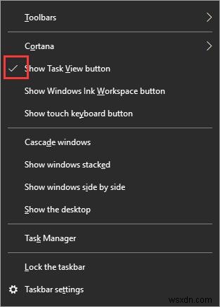 How to Open, Disable and Enable Task View on Windows 10