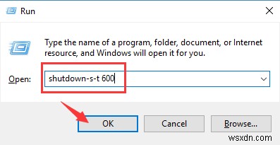 How to Schedule Shutdown on Windows 10