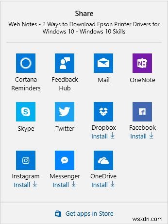 How to Use Web Notes on Microsoft Edge on Windows 10