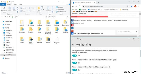 How to Split Screen on Windows 10