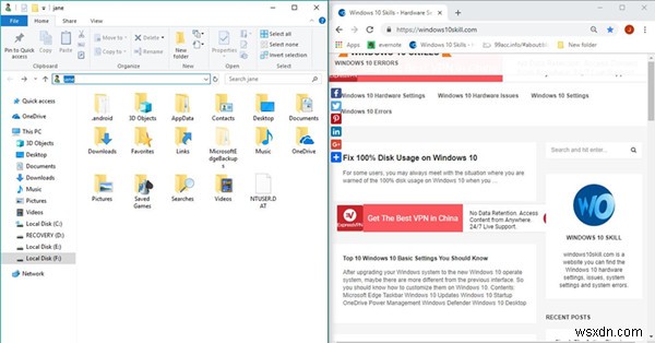 How to Split Screen on Windows 10