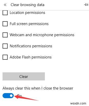 How to Clean History, Cache, Data, Cookies in Microsoft Edge
