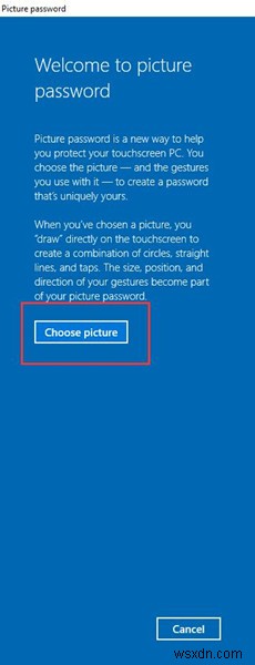 How to Use Picture Passwords on Windows 10