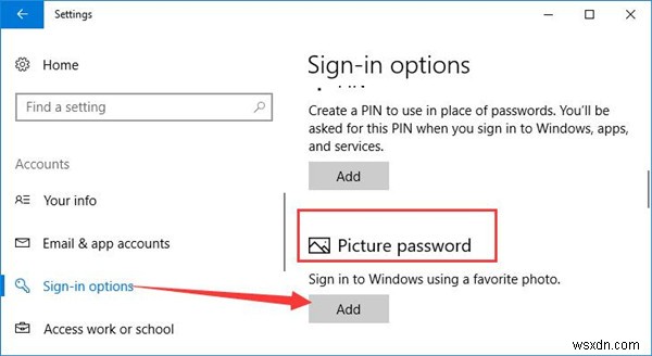 How to Use Picture Passwords on Windows 10