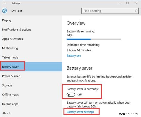 How to Use Battery Saver Mode on Windows 10