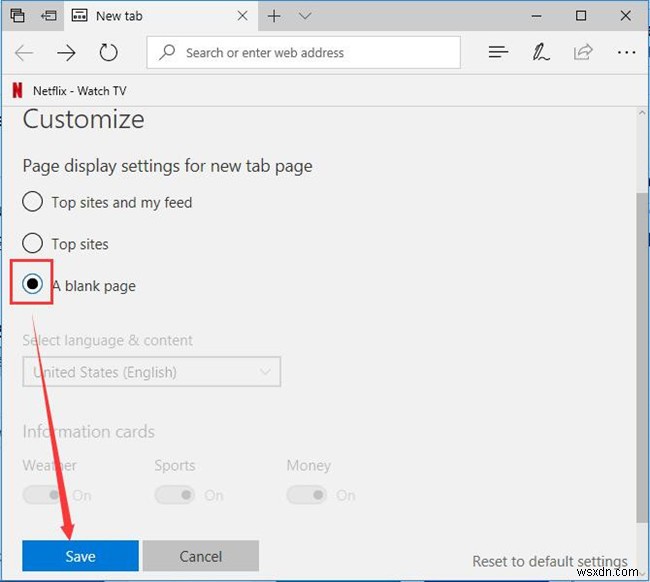 Microsoft Edge: Set Default Browser and Home Page