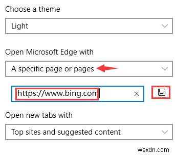 Microsoft Edge: Set Default Browser and Home Page