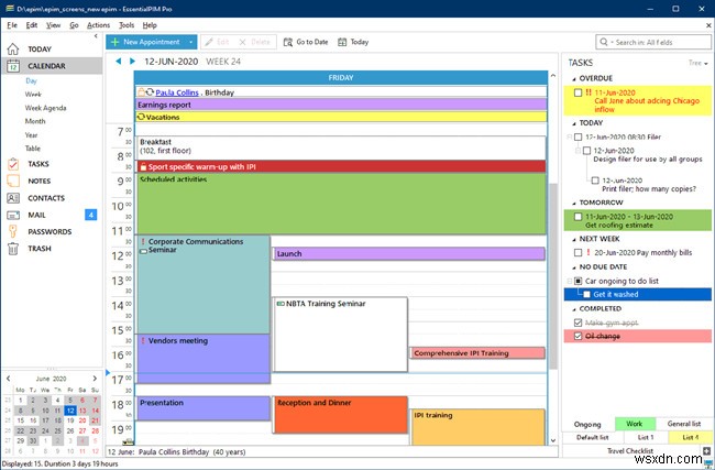 Personal Information Manager for Windows- How it Helps Organizing Our Daily Activities