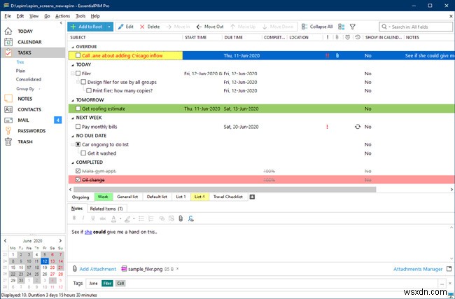 Personal Information Manager for Windows- How it Helps Organizing Our Daily Activities