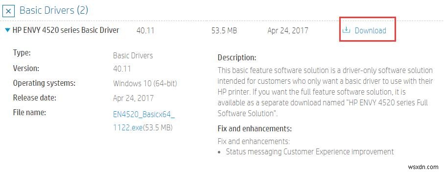 Download HP Envy 4520 Drivers for Windows 10, 8, 7