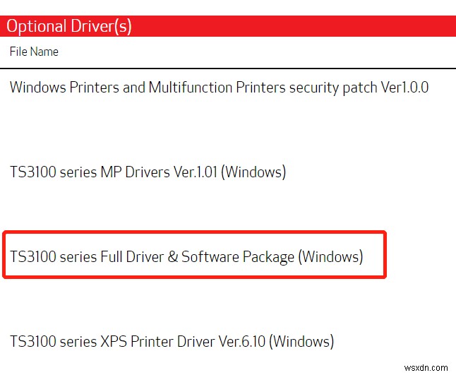 Download Canon PIXMA TS3122 Driver for Windows 10/8/7/XP/Vista
