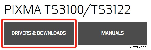 Download Canon PIXMA TS3122 Driver for Windows 10/8/7/XP/Vista