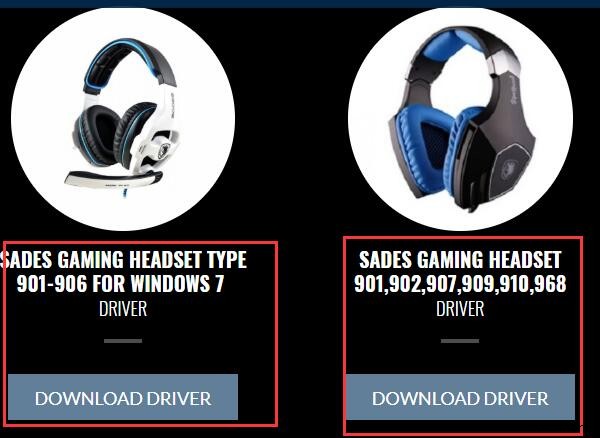 Download Sades Headset Drivers Windows 10, 8, 7