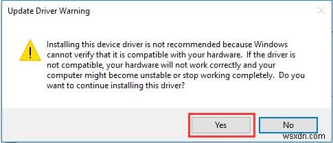 Fix MTP USB Device Failed Installation in Windows 10