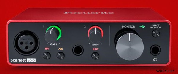 Download Focusrite Scarlett Solo Driver on Windows 11, 10, 8, 7 and Mac