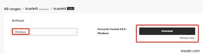 Download Focusrite Scarlett Solo Driver on Windows 11, 10, 8, 7 and Mac