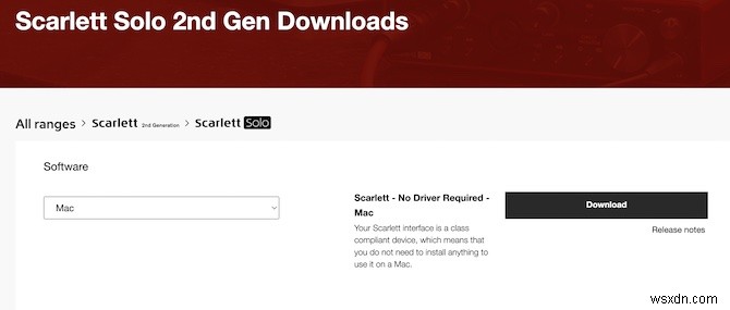Download Focusrite Scarlett Solo Driver on Windows 11, 10, 8, 7 and Mac