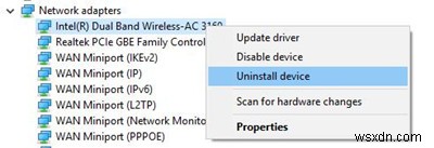 Fixed: WIFI No Internet, Secured Windows 10