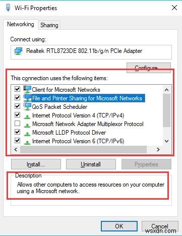 Fixed: WIFI No Internet, Secured Windows 10