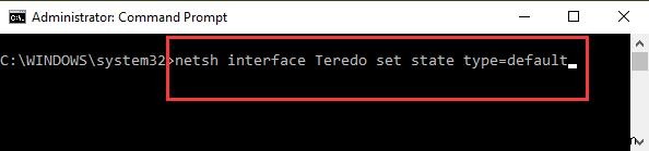Fixed: Teredo is Unable to Qualify on Windows 10