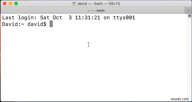 How to Open Mac’s Home Directory in Finder via  Terminal