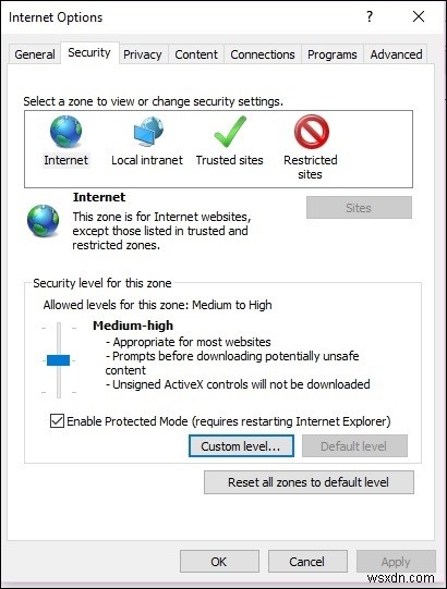 How to enable JavaScript in Windows?