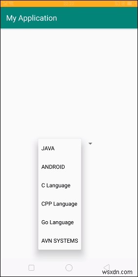 How can I add items to a spinner in Android?