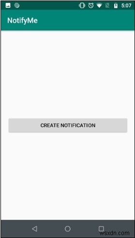 How to start an Android activity when use clicks on Notification?