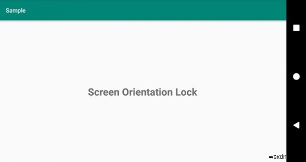 How to lock screen orientation on all android devices programmatically?