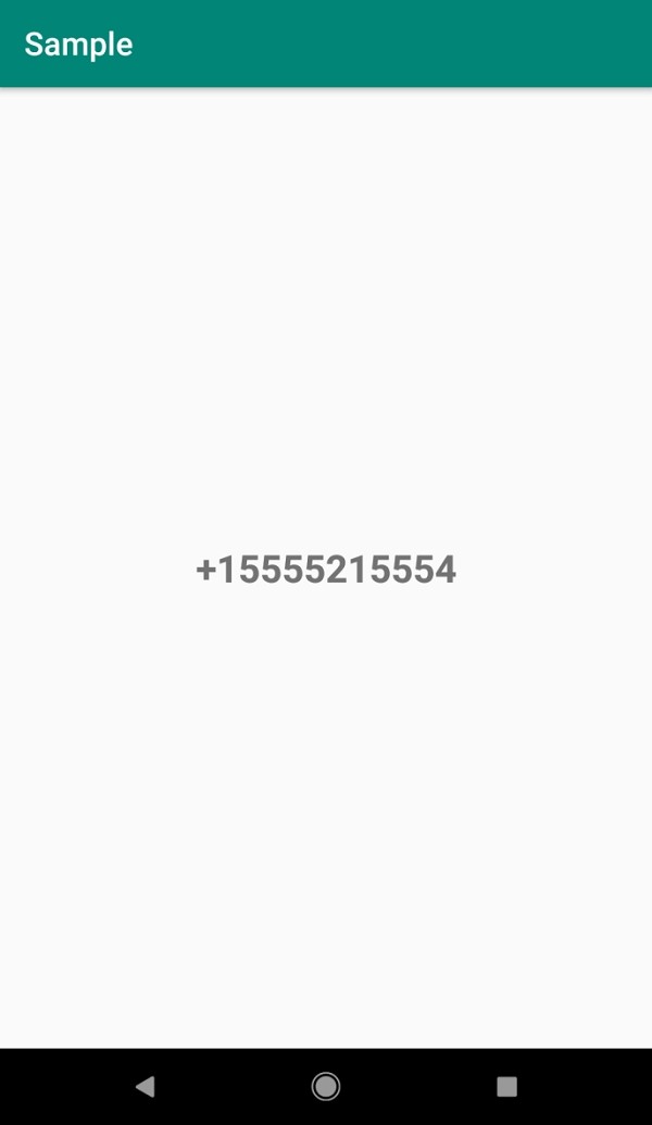 How to obtain the phone number of the android phone programmatically?