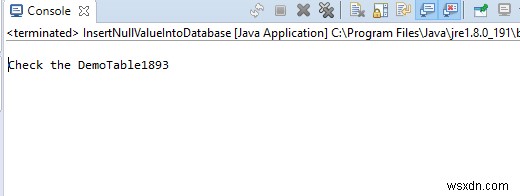 Java application to insert null value into a MySQL database?