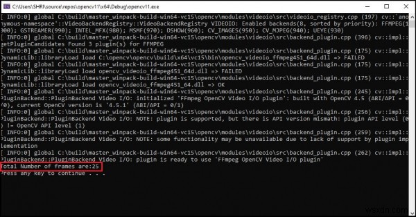 How to get the FPS value in OpenCV using C++?