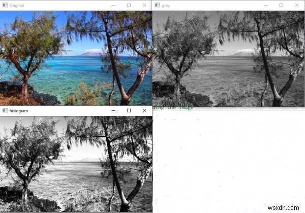 How to apply Histogram Equalizer in OpenCV using C++?