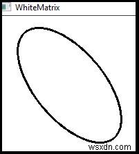 How to draw an Ellipse in OpenCV using C++?