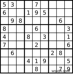 Valid Sudoku in C++