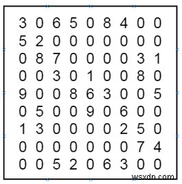 Sudoku Solver in C++