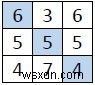 Filling diagonal to make the sum of every row, column and diagonal equal of 3&times;3 matrix using c++
