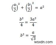 Area of the Largest Triangle inscribed in a Hexagon in C++