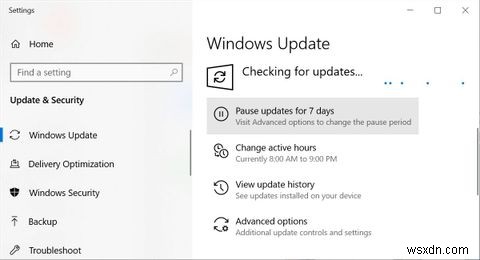 How to Manage Windows Update in Windows 10