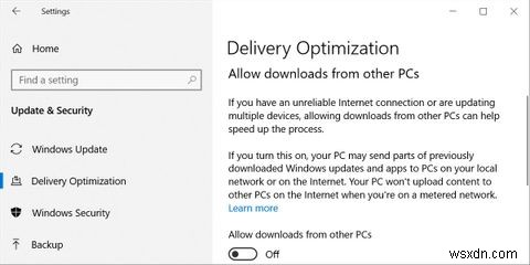 How to Manage Windows Update in Windows 10