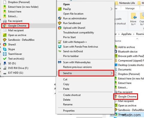 How to Customize the Send to Right-Click Menu in Windows 10