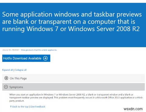 Got Windows Issues? There May Be A Microsoft Hotfix
